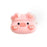 Bowknot Heart Piggy Design Earphone Case for Apple AirPods 3, Shockproof Silicone Charging Box Cover Protector with Hook - 1