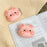Bowknot Heart Piggy Design Earphone Case for Apple AirPods 3, Shockproof Silicone Charging Box Cover Protector with Hook - 2