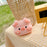 Bowknot Heart Piggy Design Earphone Case for Apple AirPods 3, Shockproof Silicone Charging Box Cover Protector with Hook - 7