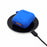 Bluetooth-compatible Earphone Protective Case for TOZO T6, Soft Silicone Charging Box Anti-drop Cover Shell with Anti-loss Buckle - Blue - 2