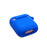 Bluetooth-compatible Earphone Protective Case for TOZO T6, Soft Silicone Charging Box Anti-drop Cover Shell with Anti-loss Buckle - Blue - 3