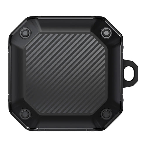 For Samsung Galaxy Buds Live / Buds 2 /  Buds 2 Pro / Buds Pro Anti-drop TPU Case Wireless Earphone Protective Cover with Buckle - Black - 1