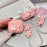 For Apple AirPods Pro Soft Durable TPU Earphone Case Cute Rabbit Stars Protective Cover with Flower Pear Handy Strap - 2