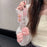 For Apple AirPods Pro Soft Durable TPU Earphone Case Cute Rabbit Stars Protective Cover with Flower Pear Handy Strap - 3