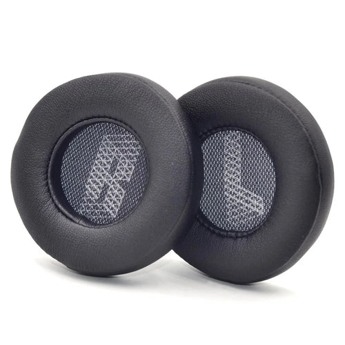 1 Pair Ear Pads for JBL LIVE 400BT PU Leather Bluetooth-compatible Headphone Replacement Cushion - Black - 1