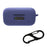 For Sennheiser Momentum True Wireless 3 Silicone Case Bluetooth-compatible Earphone Protective Cover with Anti-lost Buckle - Dark Blue - 1