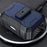 Earbuds Charging Case Protector for Apple AirPods Pro Headset Cover Soft TPU+PC Scratch Resistant Case - Blue - 6