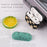 For Apple AirPods Pro Water Transfer Printing TPU Earphone Charging Case Anti-fall Protective Cover - Black Astronaut - 4