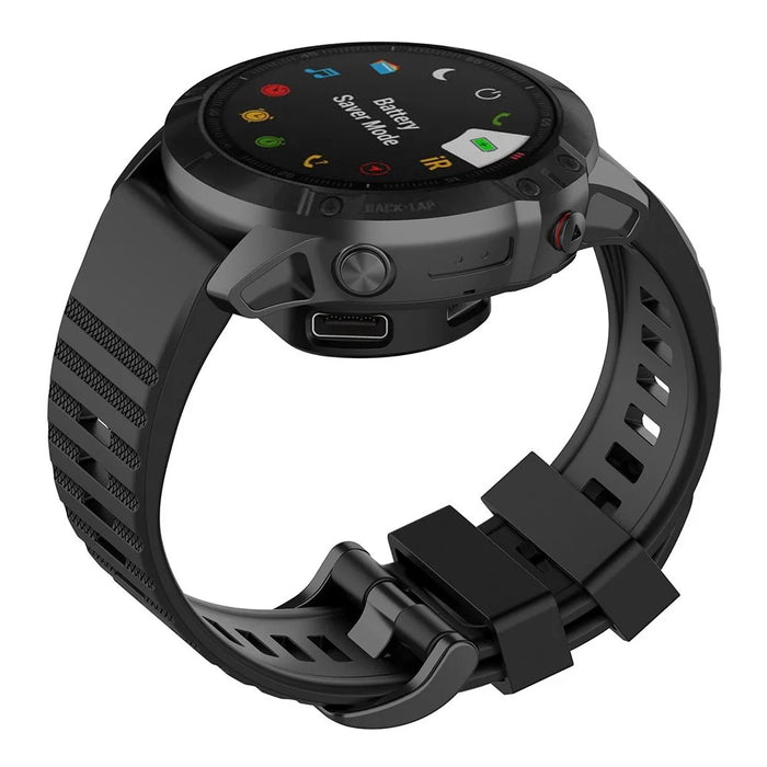 ST-004 Charger Adapter for Garmin Fenix 7 / 7S / 7X / vivoactive 5 / Venu 3 AMOLED Type C / Micro Interface Watch Charging Dock Stand - 5