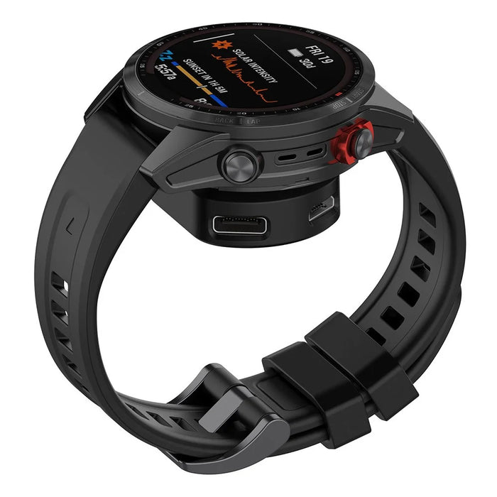 ST-004 Charger Adapter for Garmin Fenix 7 / 7S / 7X / vivoactive 5 / Venu 3 AMOLED Type C / Micro Interface Watch Charging Dock Stand - 6