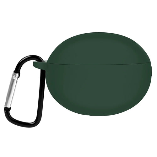 For Huawei FreeBuds 5i Bluetooth-compatible Earphone Silicone Protective Case Anti-drop Cover - Midnight Green - 1