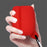 For Jabra Elite Active 65t Soft Silicone Sleeve Bluetooth-compatible Earphones Protective Case, with Anti-lost Buckle - Red - 7