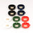 Scratch Resistant Case for Realme Buds Q Wireless Earbuds Protector with Anti-Lost Buckle Bluetooth-compatible Headset Silicone Cover - Dark Blue - 7