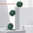 Silicone Case for QCY T20 Bluetooth-compatible Earbuds Cover Drop-Proof Soft Protector with Anti-Lost Buckle - Blackish Green - 4
