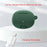 Silicone Case for QCY T20 Bluetooth-compatible Earbuds Cover Drop-Proof Soft Protector with Anti-Lost Buckle - Blackish Green - 5