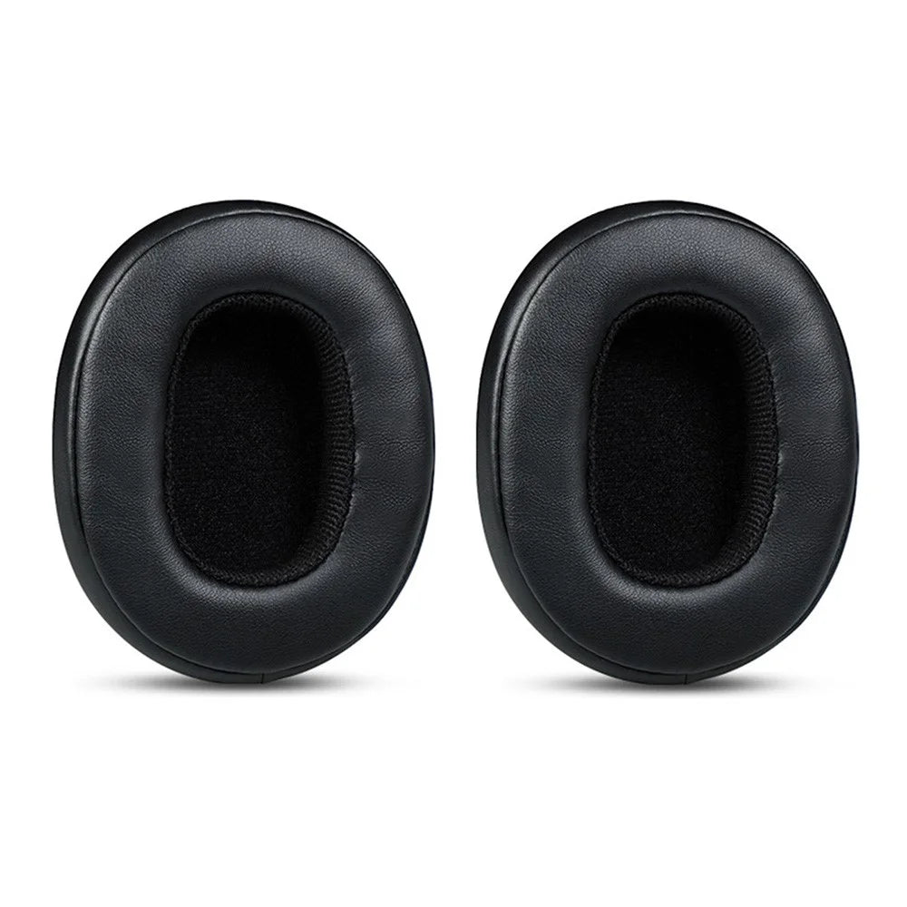 1 Pair for Skullcandy Crusher 3.0 Wireless / Hesh 3 ANC Bluetooth-compatible Headset Replacement Earpads Headphone Soft Earmuffs - Black - 1