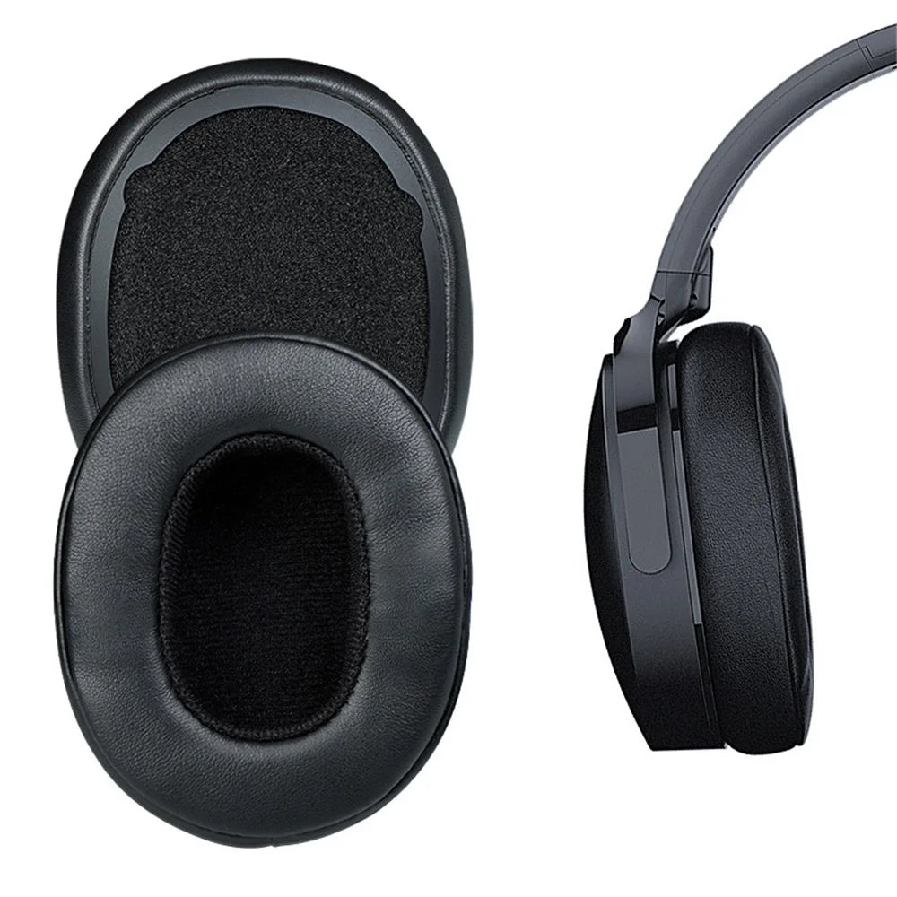 1 Pair for Skullcandy Crusher 3.0 Wireless / Hesh 3 ANC Bluetooth-compatible Headset Replacement Earpads Headphone Soft Earmuffs - Black - 2