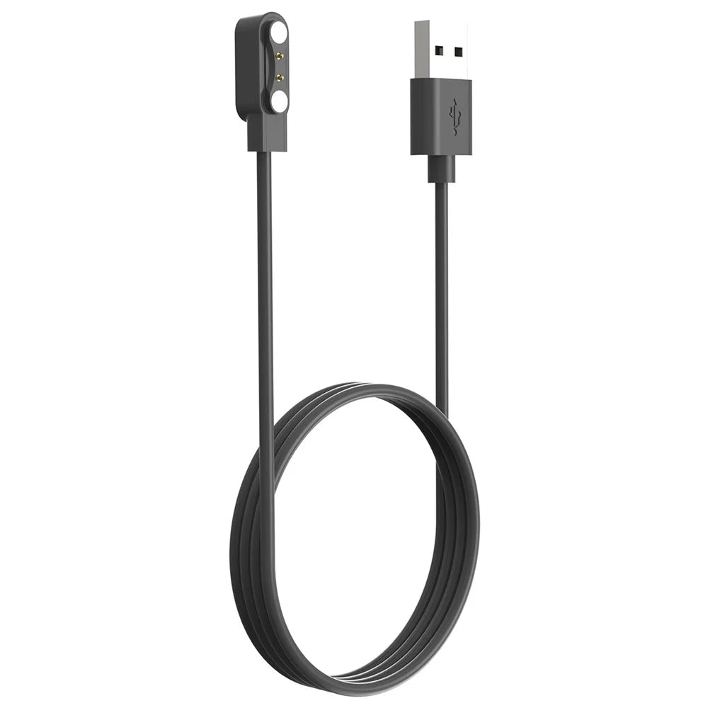 For Realme TechLife Watch S100 Magnetic Design Smart Watch Dock Charger USB Charging Pad with 1m Cable - 1