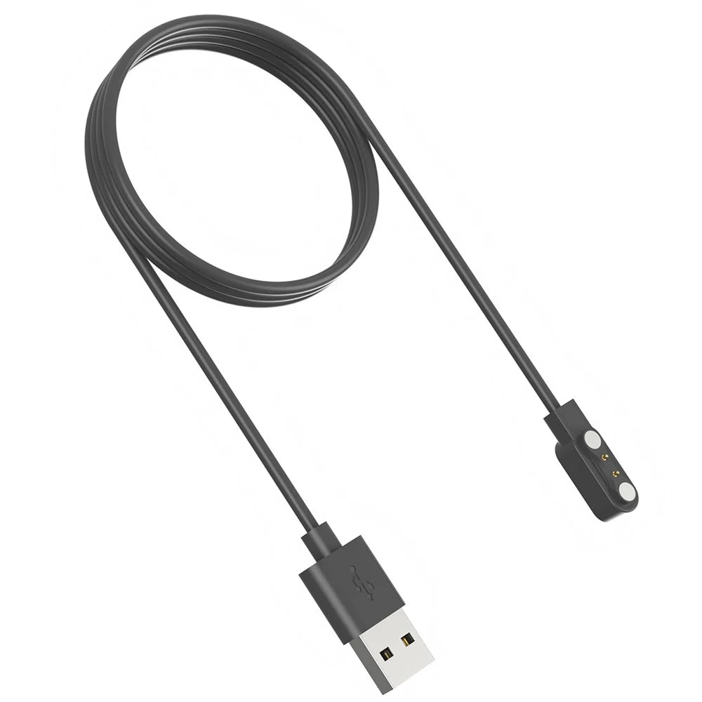 For Realme TechLife Watch S100 Magnetic Design Smart Watch Dock Charger USB Charging Pad with 1m Cable - 4