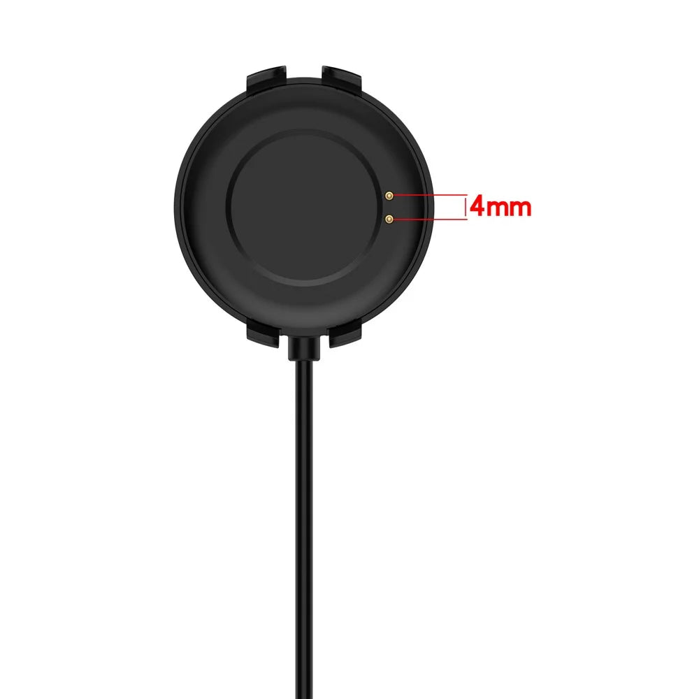 For TicWatch GTK /  Mobvoi CXB07 Smart Watch Charger USB Magnetic Charging Pad with 1m Cable - 6