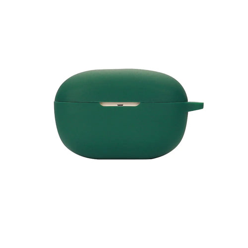 Earphone Silicone Sleeve for SoundCore Life A3i, Soft Protection Cover Case with Anti-lost Buckle - Blackish Green - 1