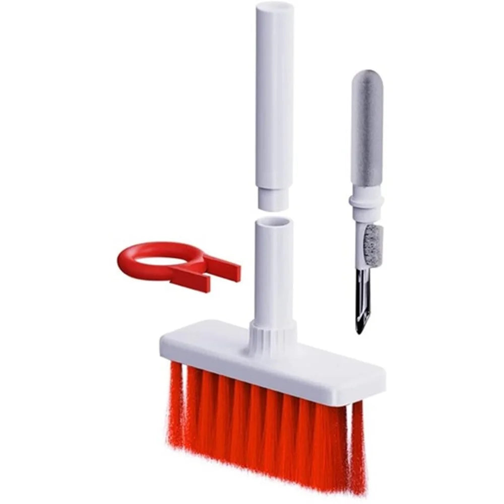 Cleaning Brush + Pen + Keycap Puller Wireless Earphone Computer Keyboard Cleaning Tools Set - 1