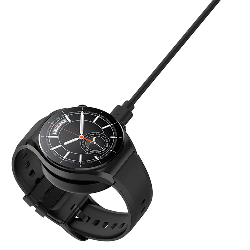 For Xiaomi Watch S1 Magnetic Wireless Charger Smart Watch Portable Charging Station with 1m Detachable Cable - 2
