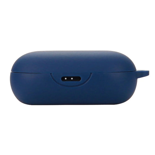 For Anker Soundcore Sport X10 Wireless Sport Earphone Silicone Case Anti-drop Protective Cover with Anti-lost Buckle - Dark Blue - 1