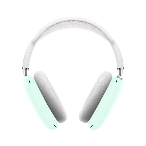 For AirPods Max with USB-C / Max Outer Shell + Earmuff + Headband Protective Cover Anti-Scratch Case - Luminous Green - 1