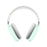 For AirPods Max with USB-C / Max Outer Shell + Earmuff + Headband Protective Cover Anti-Scratch Case - Luminous Green - 1
