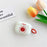 Anti-Fall TPU Cover for Apple AirPods Pro, Sugar Pattern IMD Headphone Case with Buckle - 4