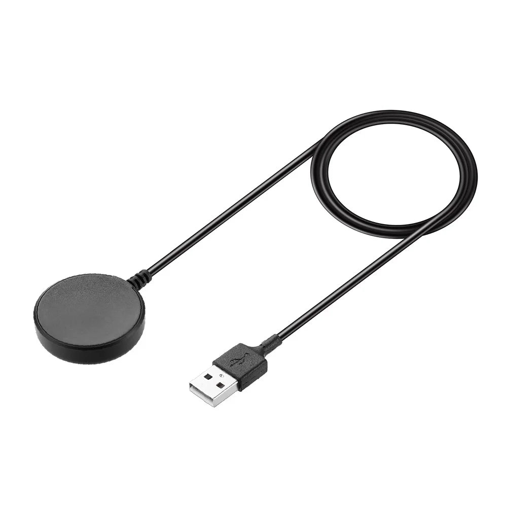 For Samsung Galaxy Watch FE / Watch Ultra / Watch7 / Watch6 / Watch5 /  Watch4 1m USB-A Port Smart Watch Charging Cable Magnetic Absorption Charging Dock - 1