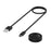 For Huawei Watch 3 Pro New Splittable Charging Base with 1m Cable Smart Watch Wireless Charger - Black - 1