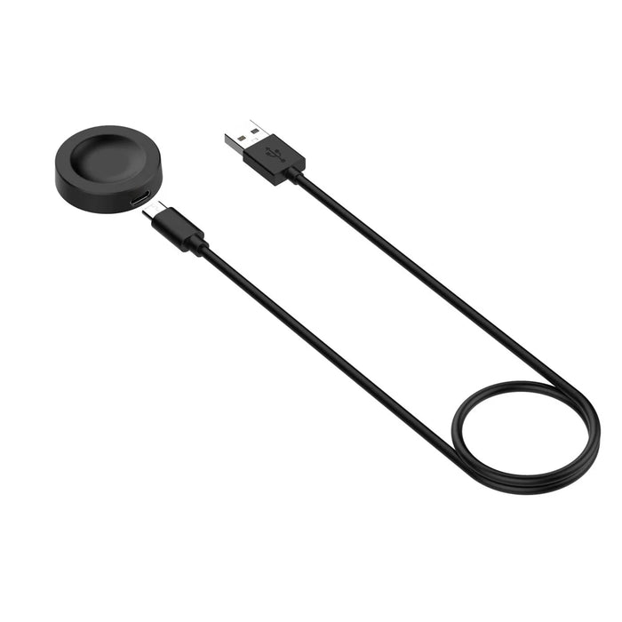 For Huawei Watch 3 Pro New Splittable Charging Base with 1m Cable Smart Watch Wireless Charger - Black - 5