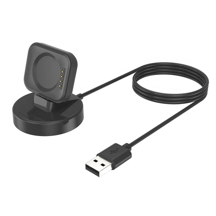 For Oppo Watch 3 Pro / Watch 3 / Watch 2 42mm / 46mm USB Cable Charging Stand Smart Watch Charger Bracket - Black - 3