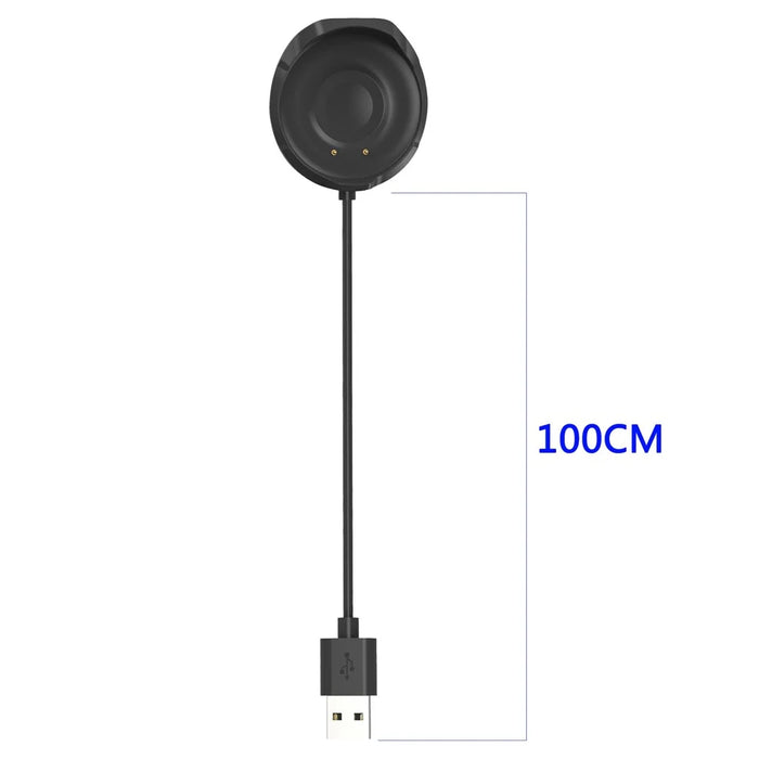 For Motorola Moto 360 (3rd Gen) M360FS19-PB 1m USB Cable Smart Watch Charger Charging Dock Cradle - 7