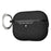 For AirPods Pro 2 Charging Case Cover Litchi Texture Bluetooth-compatible Earbuds Shockproof TPU Case with Buckle - Black - 1
