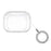 For AirPods Pro 2 Charging Case Cover Glittery Anti-Drop TPU Case Bluetooth-compatible Earbuds Protector with Buckle - Transparent - 1