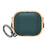 For Apple AirPods 3 Charging Case Cover Anti-Drop TPU+PC Electroplating Case Bluetooth-compatible Earbuds Protector with Dual Side Lock / Ring Buckle - Rose Gold / Green - 2