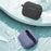 For AirPods Pro 2 Soft Silicone Protective Cover Dust-Proof Ear Bud Earphone Case with Anti-Lost Buckle - White - 3