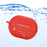 For Huawei FreeBuds Pro 2 Bluetooth Earphone Silicone Case Dust Plug Design Protective Cover with Anti-lost Buckle - Red - 2