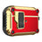 For Apple AirPods Pro Charging Case Cover Bluetooth-compatible Earbuds Shockproof Case TPU+PC + Hardware Protective Cover with Auto Opening Lock - Red - 1
