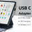 Type-C Male to Type-C + 3.5mm Female Jack Converter PD 27W Charging Earphone Audio Adapter for Laptop Tablet Phone - Dark Grey - 3