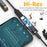 Type-C Male to Type-C + 3.5mm Female Jack Converter PD 27W Charging Earphone Audio Adapter for Laptop Tablet Phone - Dark Grey - 7