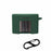 For FIIL CC Pro2 Silicone Case Bluetooth-compatible Earphone Anti-scratch Protective Cover with Anti-lost Buckle - Blackish Green - 1
