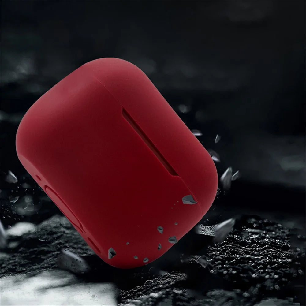 For AirPods Pro 2 Bluetooth-compatible Earphone Flexible Silicone Protective Case Anti-drop Anti-scratch Cover - White - 3