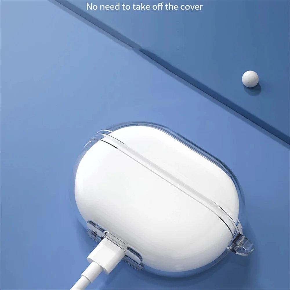 For Huawei FreeBuds Pro 2 Transparent Bluetooth-compatible Earphone TPU Case Anti-drop Protective Cover - 5
