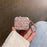 For Apple AirPods 3 Stylish Diamond Texture Protective Case Hard PC Drop-proof Cover - Pink - 4