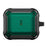 For Apple AirPods 3 Charging Case Cover Drop Proof Dual Color Protective Cover Slide Open TPU+PC Case - Black  /  Green - 1