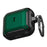 For Apple AirPods 3 Charging Case Cover Drop Proof Dual Color Protective Cover Slide Open TPU+PC Case - Black  /  Green - 2